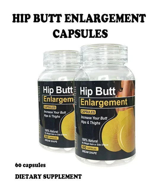 Hip & Butt Enlargement Gummies – Firming, Lifting & Shaping (60 Gummies)